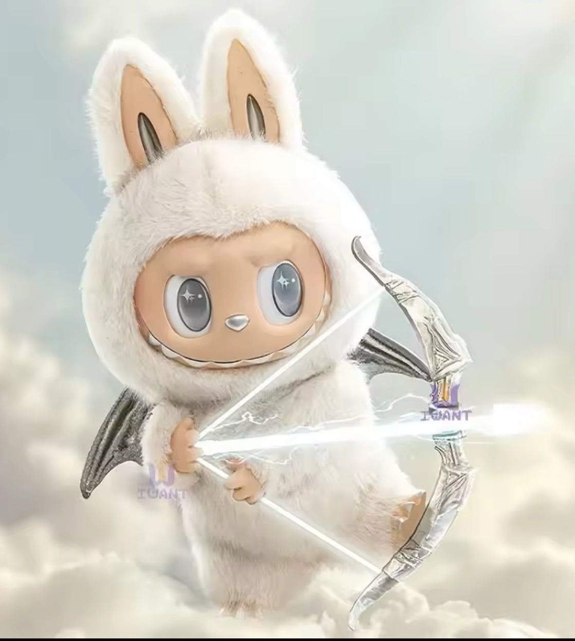 ****LABUBU- THE ANGEL IN THE CLOUDS ZIMOMO