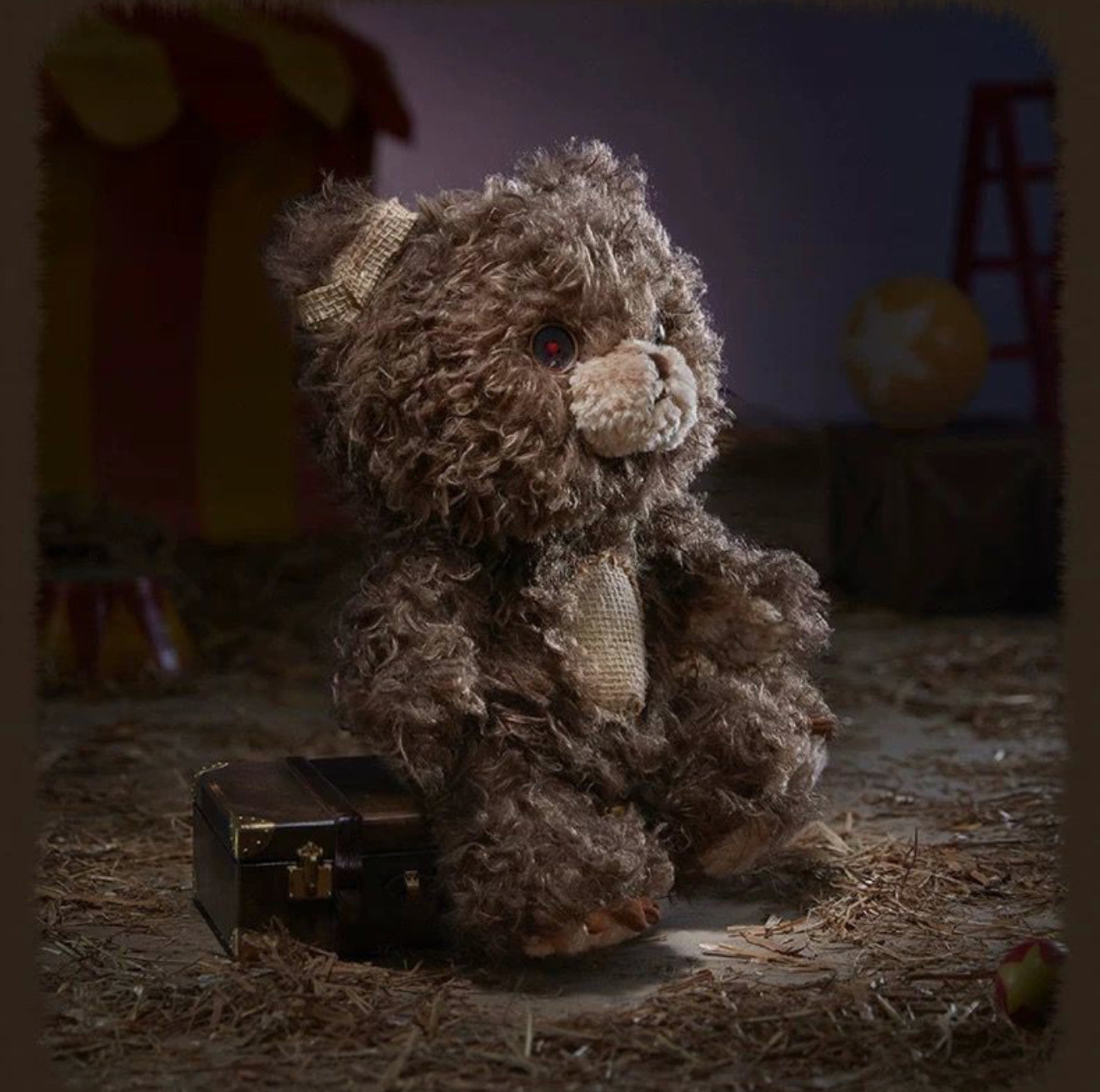 *HIRONO BEAR LARGE VINYL PLUSH DOLL