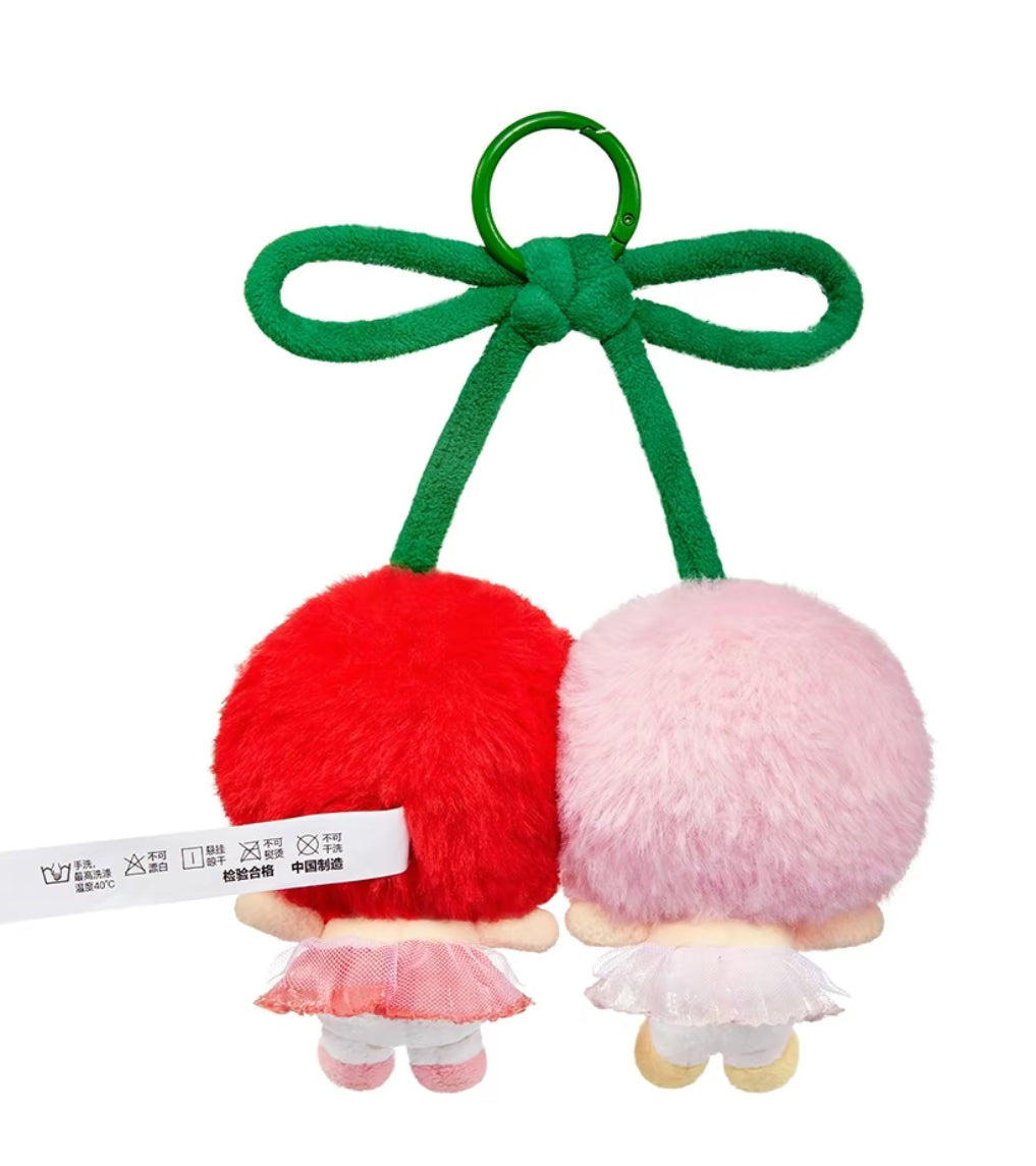 CRY BABY- LOVE YOU CHERRY MUCH VINYL FACED PLUSHIE PENDANT