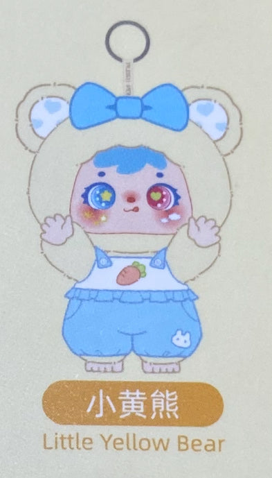 SAMUEL TYKE 3- VINYL FACESD PLUSHIE PENDANT