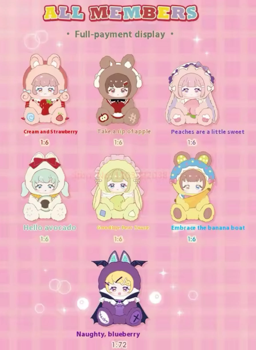 NYZAII FRUIT STORY VINYL FACE PLUSHIE