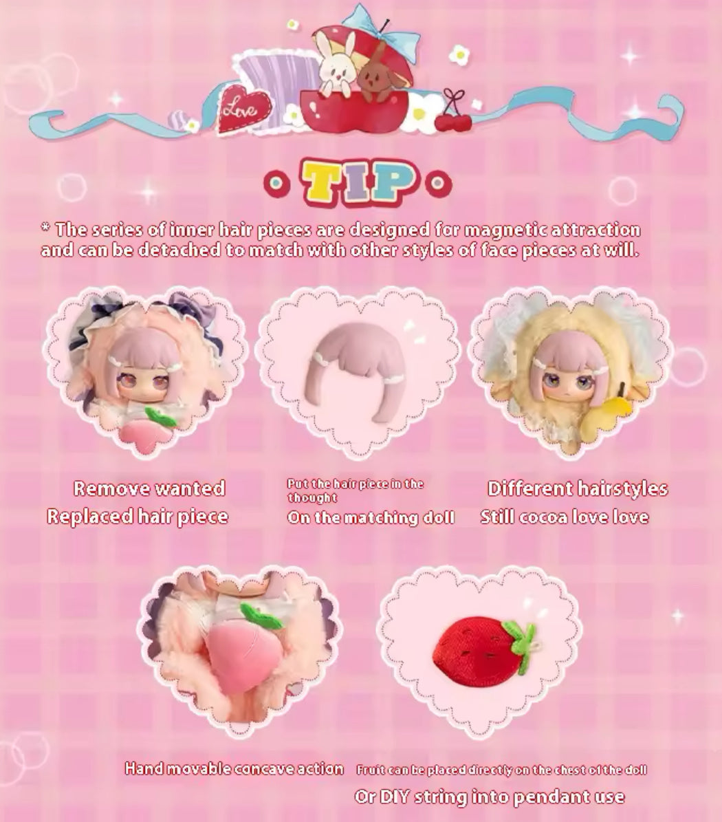 NYZAII FRUIT STORY VINYL FACE PLUSHIE