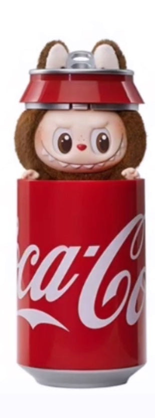 LABUBU- THE MONSTERS X COKE VINYL FACED PLUSHIE PENDANT