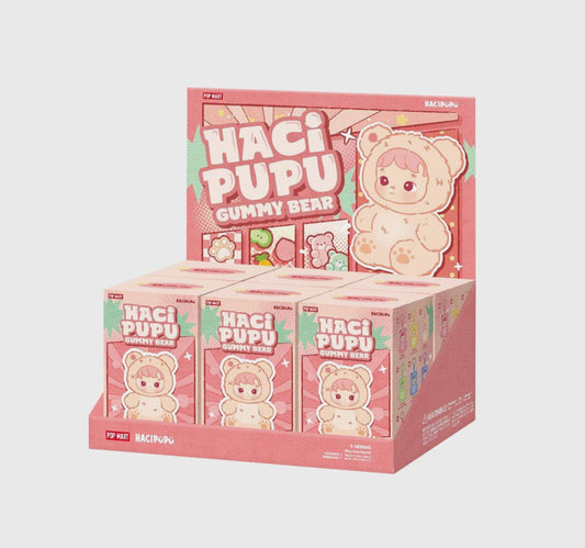 HACIPUPU- GUMMY BEAR VINYL FACED PLUSHIE PENDANT
