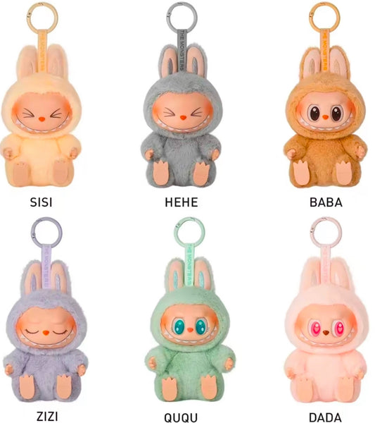 LABUBU V2- THE MONSTERS- HAVE A SEAT VINYL FACED PLUSHIES