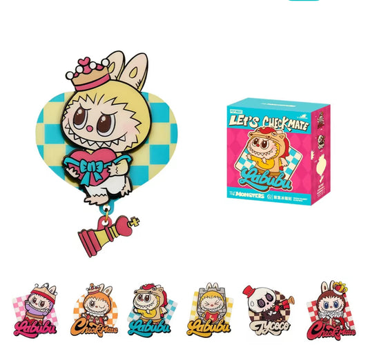LABUBU- THE MONSTERS-LET’S CHECKMATE SERIES-MAGNETS