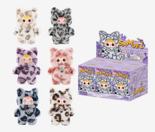 ***SAMUEL COOL MOMENTS VINYL FACE PLUSHIE PENDANT BLIND BOX