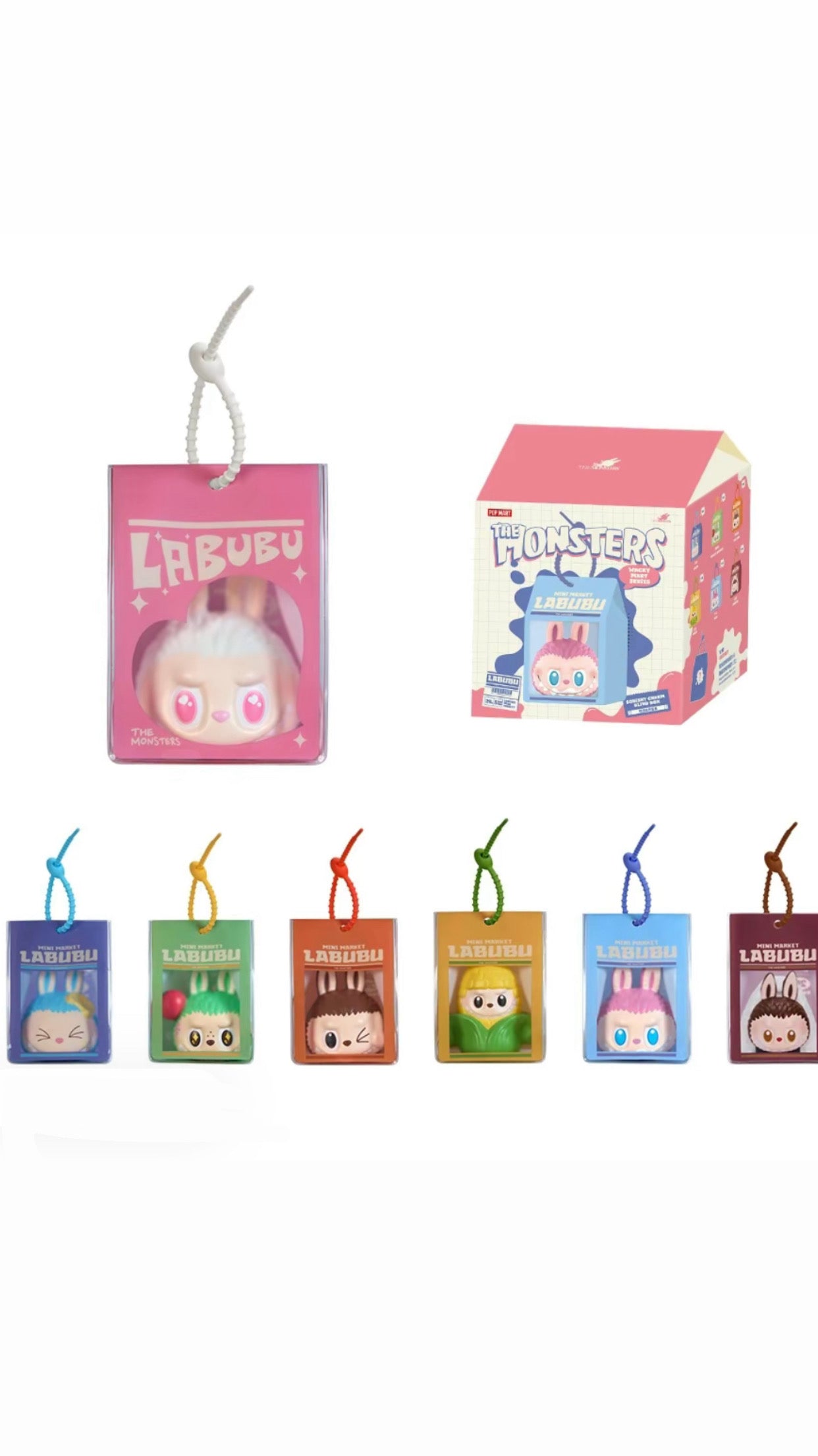 LABUBU- WACKYMART PINCH PENDANTS