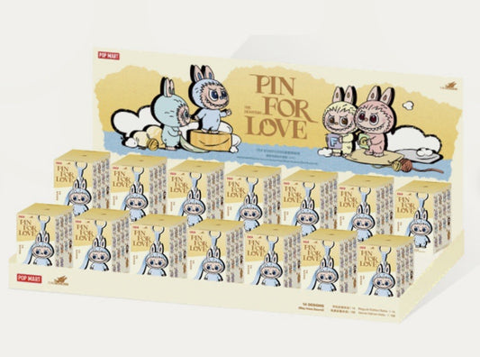 **LABUBU- PIN FOR LOVE (A-M) VINYL FACE PLUSHIE PENDANT