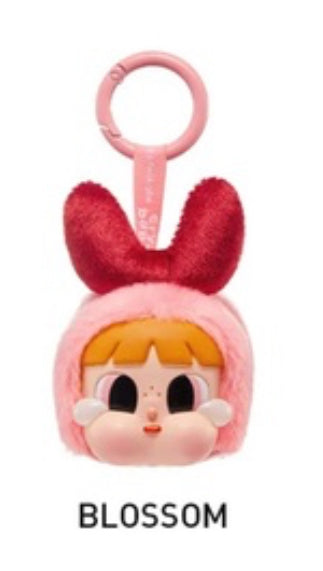 CRYBABY x POWERPUFF GIRLS-BUTTERCUP VINYL FACED PLUSHIE PENDANT