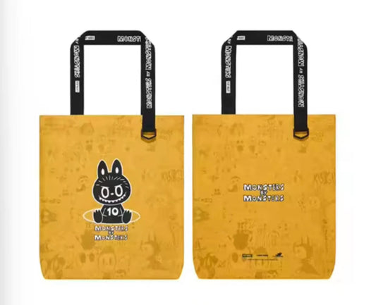 ***LABUBU 10TH ANNIVERSARY TOTE BAG